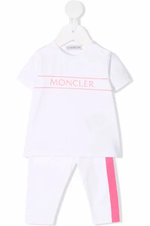 Moncler Logo-print short-sleeved tracksuit set