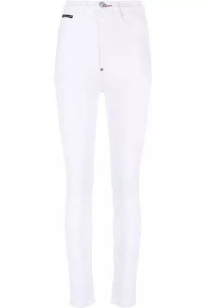 Philipp Plein Super high-waist jeggings