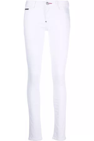 Philipp Plein Logo-patch detail jeggings