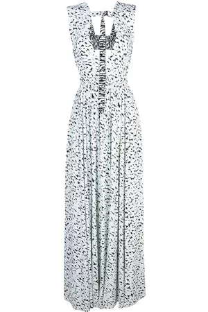 Proenza Schouler Printed Maxi Dress