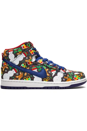 Nike SB Dunk High TRD QS "Ugly Christmas Sweater" sneakers
