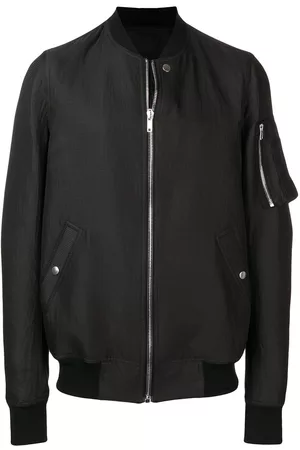 Rick Owens Bomber jacket with rib collar