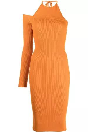 MONSE Asymmetric knitted dress