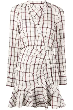 VERONICA BEARD Sherry check-pattern dress