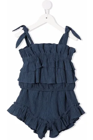 Le pandorine Ruffled shorts set