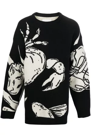Jil Sander Intarsia-knit jumper