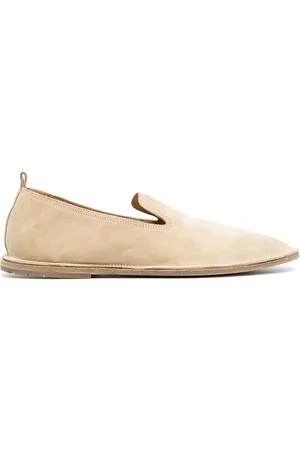 MARSÈLL Strasacco round-toe suede loafers
