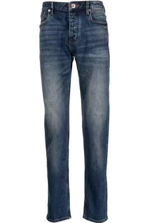 Emporio Armani Mid-rise straight-leg jeans