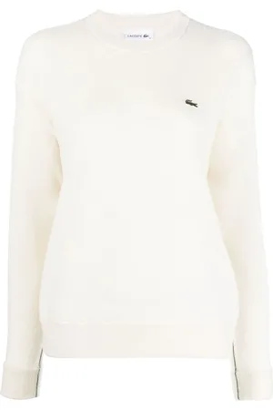 Lacoste Logo-patch crew-neck jumper