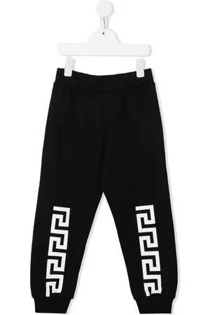 VERSACE Greca print track pants