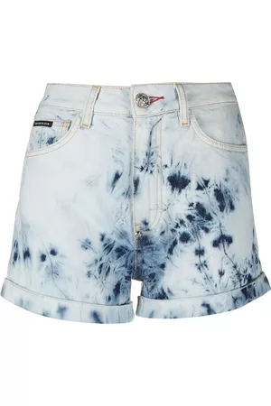 Philipp Plein Bleached hot pants