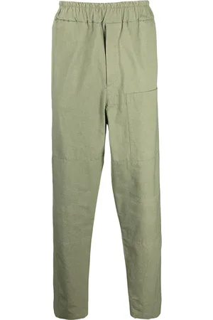 Jil Sander Elasticated cotton trousers