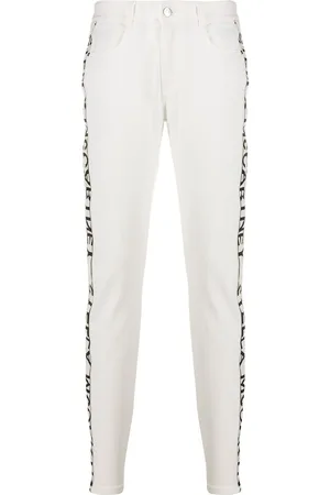 Stella McCartney Logo tape skinny jeans