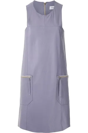Olympiah Sleeveless panelled mini dress