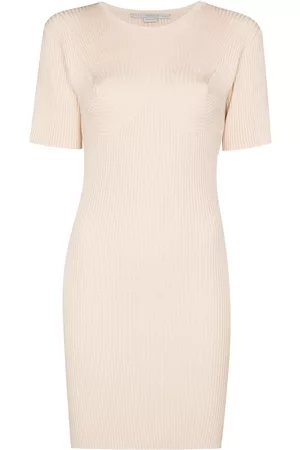 Stella McCartney Ribbed knitted mini dress
