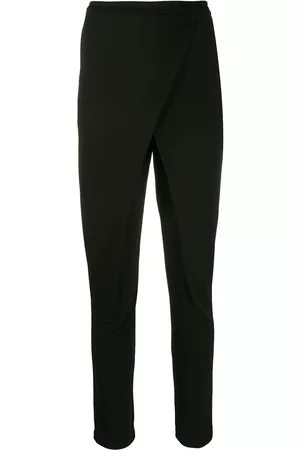 Roberto Cavalli Wrap-effect panelled trousers