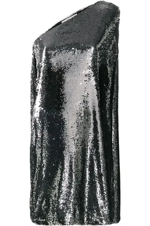 Stella McCartney Sequined one-shoulder dress