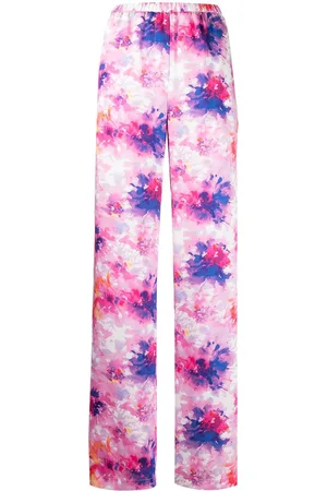 Msgm Floral-print trousers