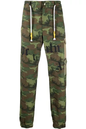 Palm Angels Camouflage-print cargo trousers