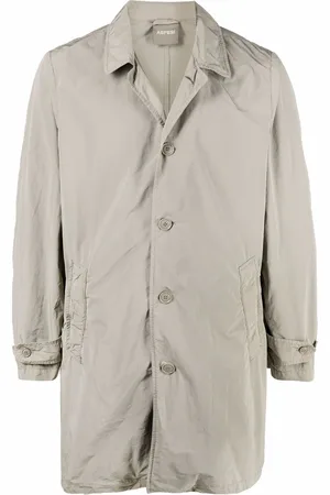 Aspesi Single-breasted raincoat