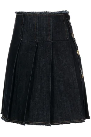 DICE KAYEK High-waisted pleated skirt