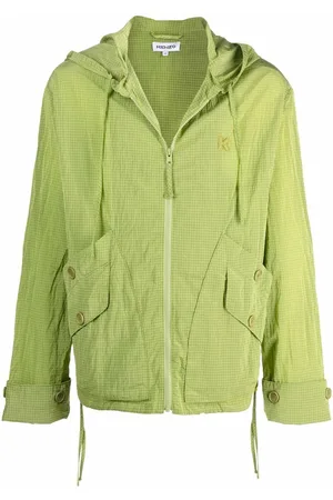 Kenzo Hooded zip-up lightweight jacket