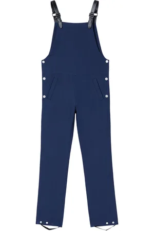 Burberry Square-neck slim-cut dungarees