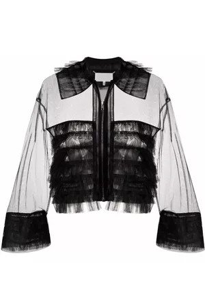 Maison Margiela Sheer tulle bomber jacket
