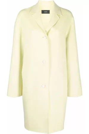 Joseph Women Coats - Single-breasted wool-silk coat
