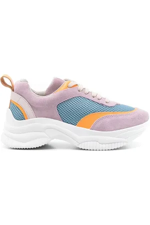 Sarah Chofakian Bell panelled low-top sneakers