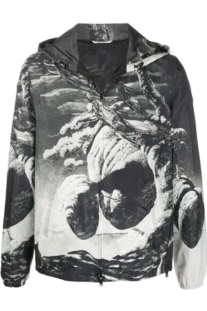 VALENTINO GARAVANI Floating Island zipped hooded jacket