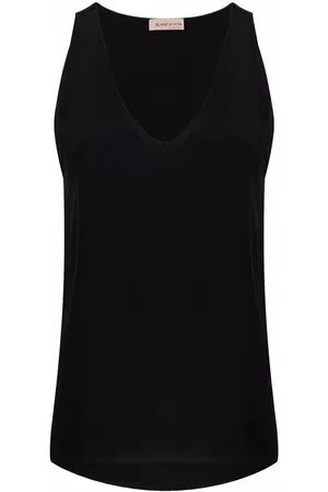 BLANCA V-neck vest top