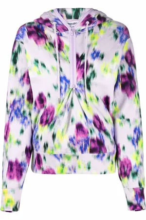 Kenzo Tie dye-print pullover hoodie