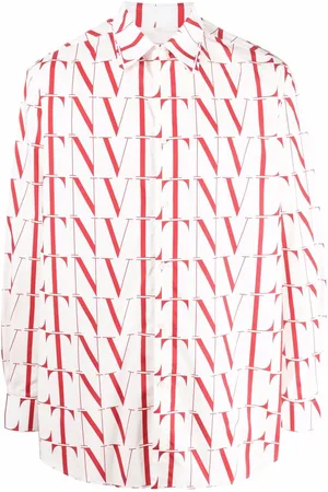 VALENTINO GARAVANI VLTN logo-print shirt