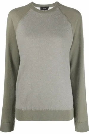 Vince Colour-block knitted jumper