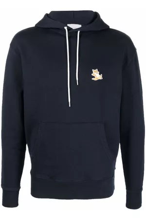 Maison Kitsuné Logo patch hoodie