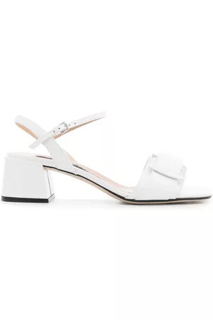 Sergio Rossi 55mm plaque-detail sandals