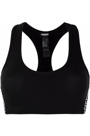 Dsquared2 Side logo-print sports bra