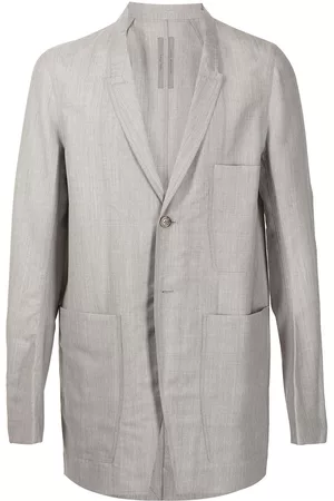 Rick Owens Single-breasted wool blazer