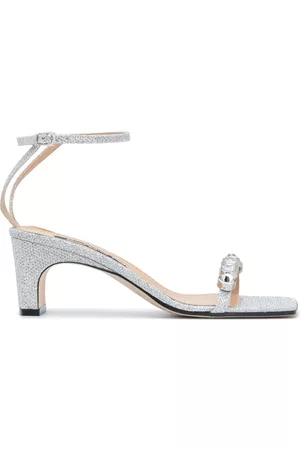 Sergio Rossi Crystal glitter sandals