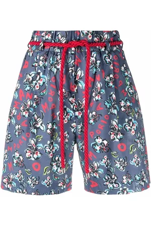 Emporio Armani Mare floral-print shorts