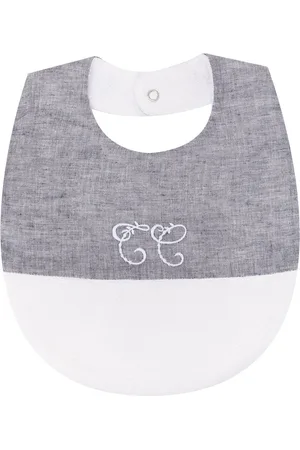 Tartine Et Chocolat Embroidered cotton-blend bib