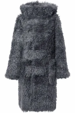 Burberry Textured hooded duffle coat
