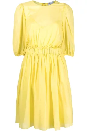 RED Valentino Short puff sleeve mini dress