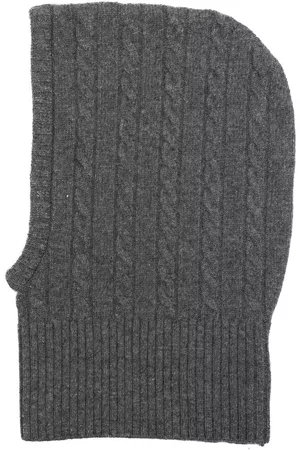 GOEN.J Cable-knit balaclava