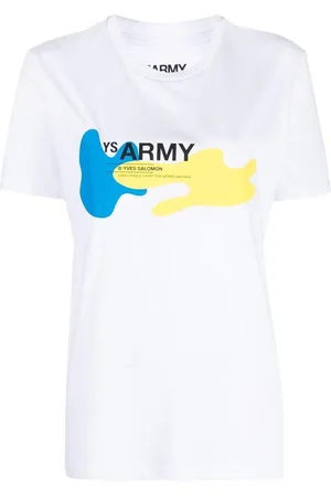 YVES SALOMON YS Army graphic-print T-shirt