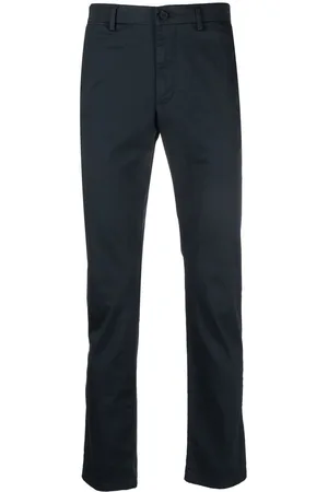 Tommy Hilfiger Flag embroidered-logo slim-fit trousers