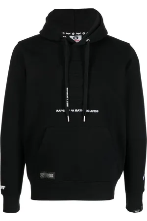 A Bathing Ape Graphic-print cotton hoodie