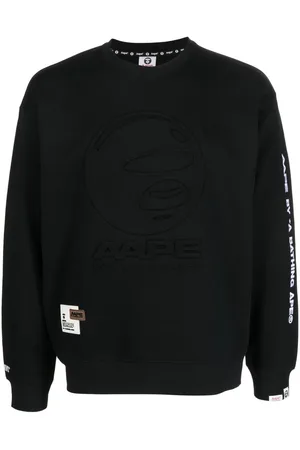 A Bathing Ape 3D logo cotton sweatshirt