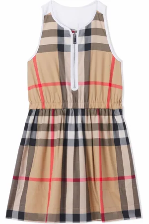 Burberry Sleeveless check dress